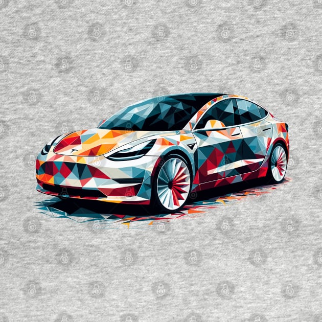 Tesla Model 3 by Vehicles-Art